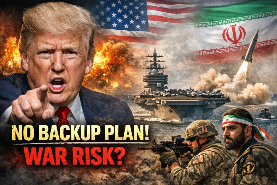Trump warning no backup plan US Iran talks failure war tension