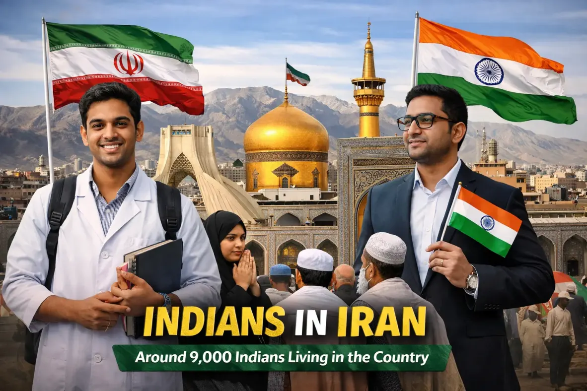 How Many Indians Live in Iran? Around 9,000 Citizens Amid Rising Middle East Tensions