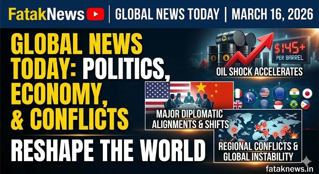 Global News Today (March 16, 2026): Politics, Economy and Conflicts Reshape the World