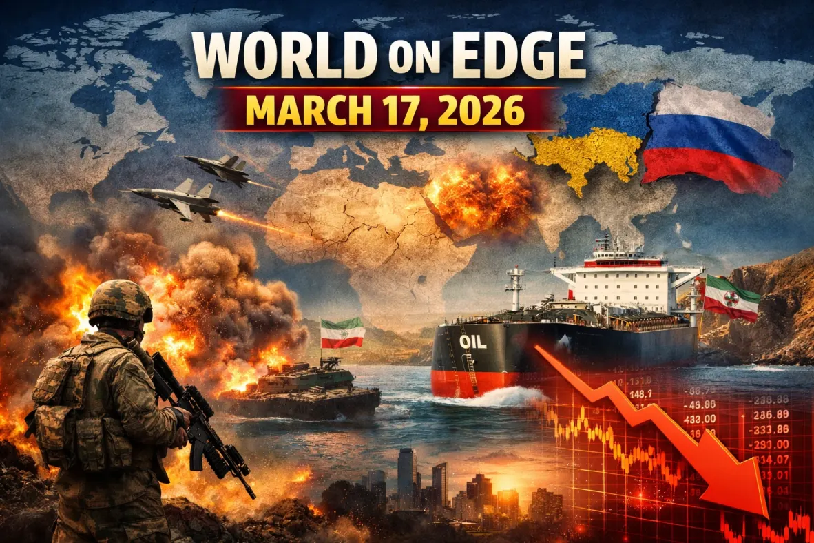 World on Edge: 5 Major Geopolitical Events Shaking the Global Economy – March 17, 2026