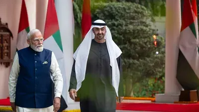 PM Modi Speaks to UAE President Amid Iran War, Pushes for Safe Navigation Through Strait of Hormuz